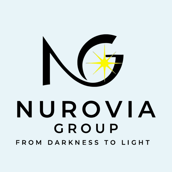 Logo of Nurovia Group with a yellow star on a TRANPARENT